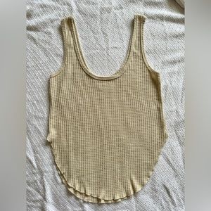 CJLA Waffle Knit Tank Small